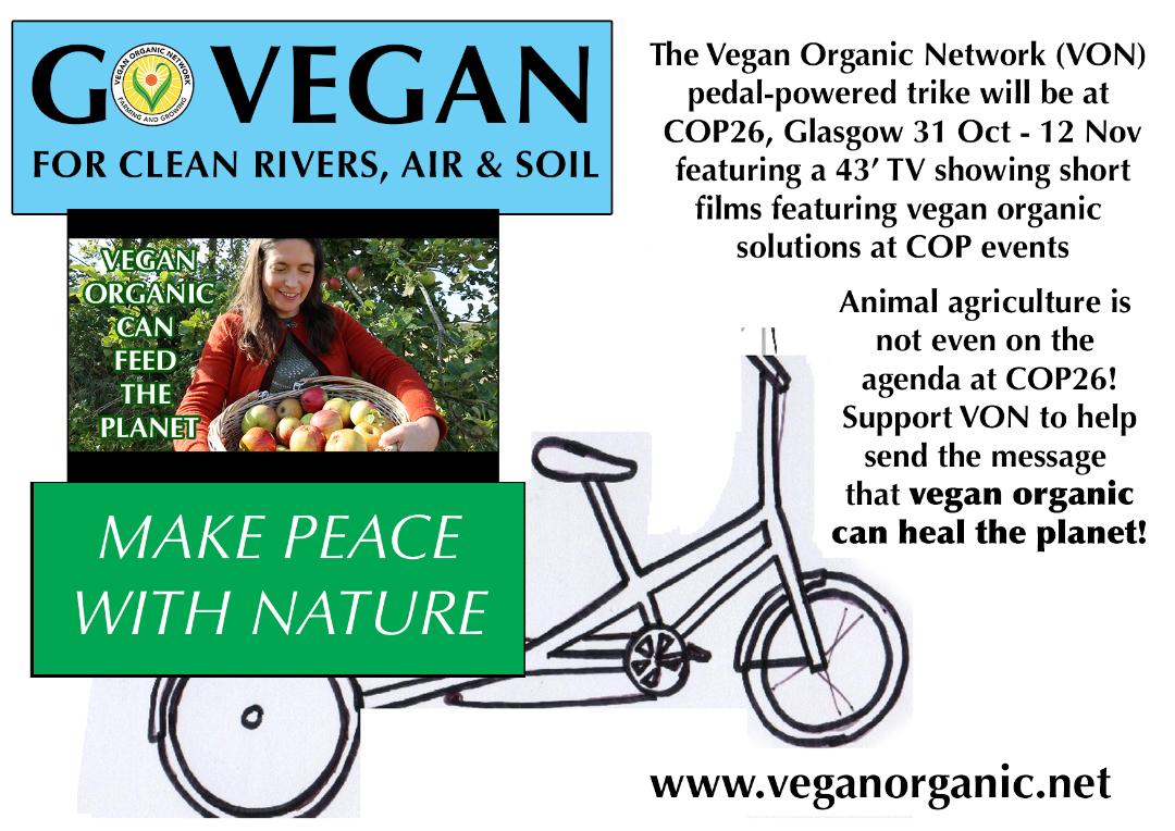 Support our Vegan Trike TV at COP26